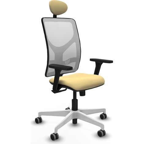 Chaise ergonomique piqueras y crespo Motilla blanc mousse haute qualité (1/2)