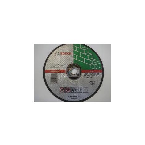 2608600227 - Mola da taglio a centro depresso Expert for Stone C 24 R BF, 230 mm, 3,0 mm