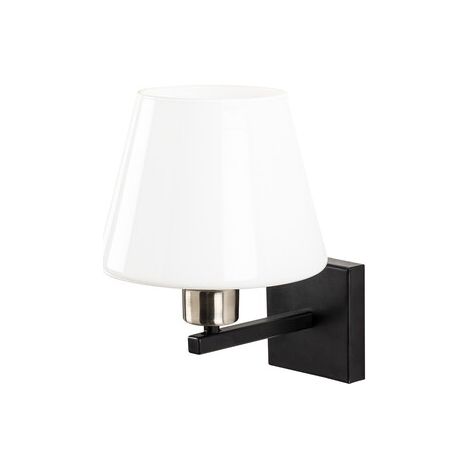 Aplique de pared, metal , negro

nickel

blanco, 22x25x25, casquillo E 27 Max 40 W