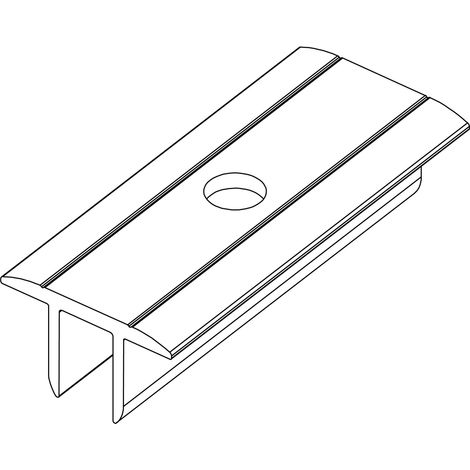 K2 Systems Mittelklemme XS 65mm Aluminium Solo 1001892