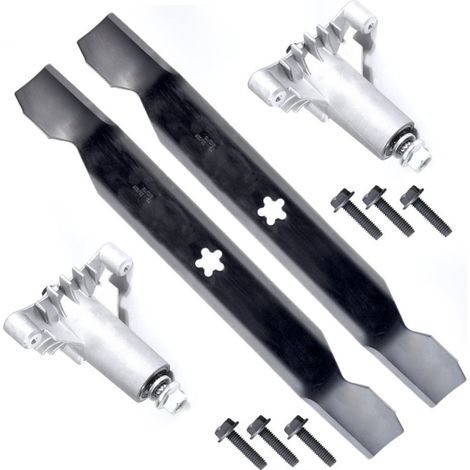 Lame + support + vis pour tondeuse AYP/Roper, Bernard Loisirs, Husqvarna coupe 46 cm