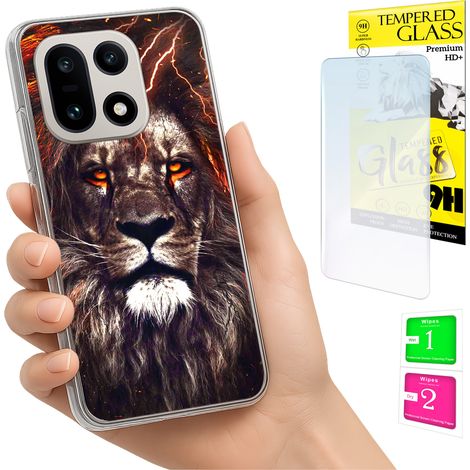Funda para OnePlus 15 Photo, cubierta trasera + cristal 9H (1/5)