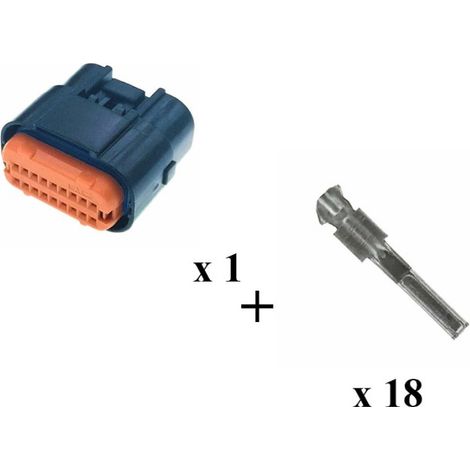 Kit Connecteur JAE MX23A Mâle 18 Voies
