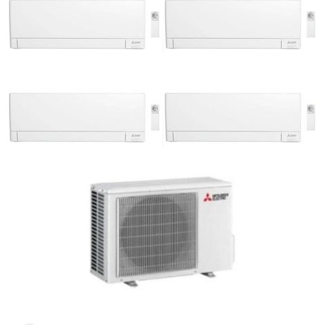 Mitsubishi Climatizzatore Quadri Split MSZ-AY VGKP 9+9+12+12 con MXZ-4F80VF4 Inverter R-32 Wi-Fi Classe A++