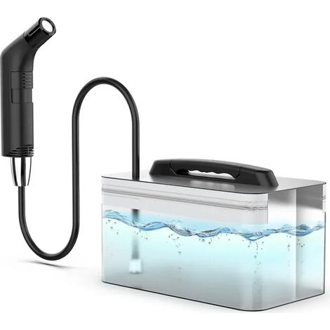 Bidet électrique portable Wower (noir) pour l'hygiène personnelle, 2,3 L, rechargeable, idéal pour les voyages et le camping. Douchette de bidet.