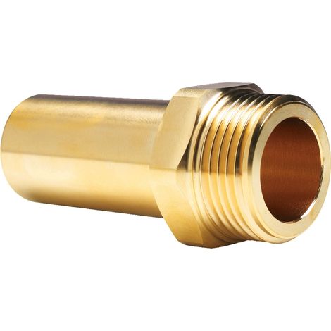 John Guest Speedfit Brass Stem Adaptor 28mm x 1" Male MM052818N (1/2)