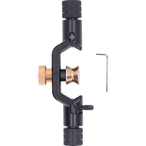 Marhynchus Stripper à Câble blindé Réglable Double Tête à Fibre Optique Outil de Décapage pour L'alliage en Aluminium Transversal et Longitudinal. (1/5)
