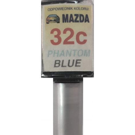 Reparación de arañazos en la pintura del Mazda 32C azul fantasma 10 ML arasystem (1/5)