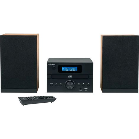 Thomson MIC122BT Heim-Audio-Mikrosystem 10 W Schwarz, Silber (1/4)