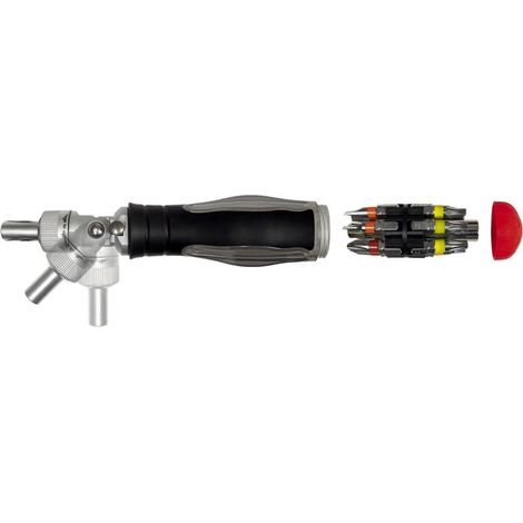 Giravite Porta Inserti Orientabile Cacciavite Testa Snodata Taglio Croce Torx (1/3)