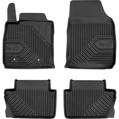 Tapis de Sol de Voiture pour Ford EcoSport II 2017-2022 FL TPE Durable Noir 4Pcs (1/5)