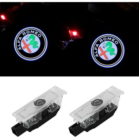 Luz de señalización para puerta de coche Alfa Romeo Stelvio, Giulia '17. Luz de proyección LED de bienvenida, 2 piezas (1/4)
