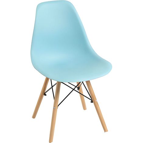 ORION91oficial® - Silla O91, Polipropileno Color Verde Jade y Patas en Madera Haya 46,5 x 48 x 82 cm, Hostelería-Bar-Restaurante-Comedor-Oficina-Coworking- Salón-Teletrabajo-Cocina - spaziOrion (1/5)