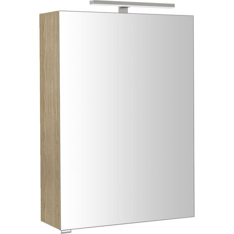 Armoire à miroir RIWA avec. Lumière LED, 50x70x17cm, Orme Bardini (1/5)