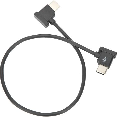 Câble USB-C vers USB-C 30cm pour DJI Mavic Mini 2/Air 2/Osmo Pocket 2, Charge Rapide et Transfert de Données