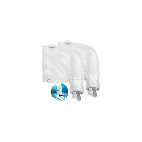 Set mit 2 hochwertigen, anpassungsfähigen Schlammbeuteln, Ersatzfilter mit großem Fassungsvermögen für Polaris 280 oder 480 Poolroboter.