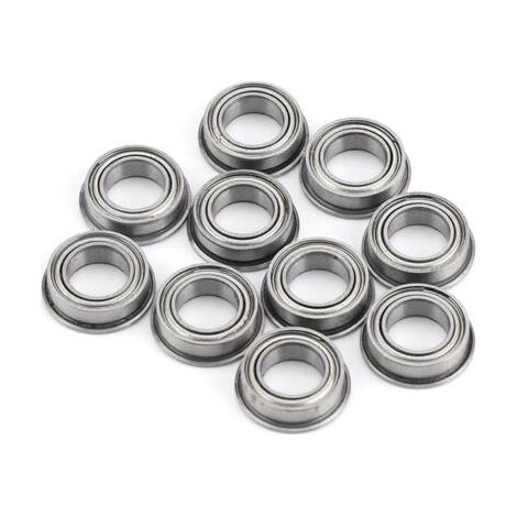 10 roulements à billes à bride blindés en acier inoxydable MF106ZZ, mini, 6 x 10 x 3 mm