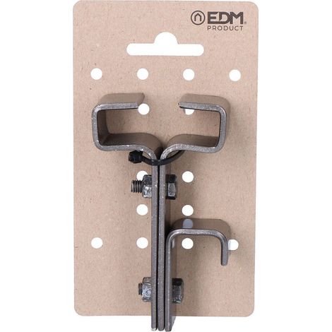 EDM – Support poutre IPN 10 noir – Acier haute résistance – Fixation ultra-sécurisée pour structures métalliques – Installation rapide (1/3)