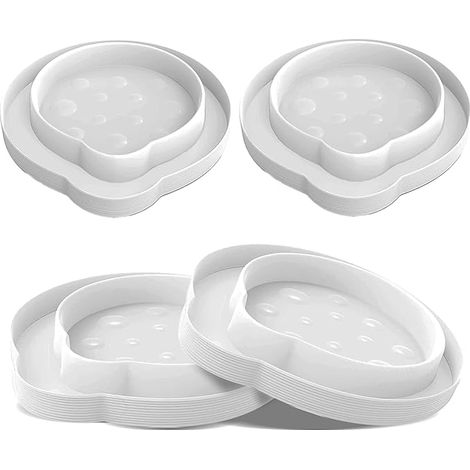 Bettwanzenfalle, Insektenfalle (4er-Pack) Bettwanzenfallen für Bettfüße (Weiß) (1/5)