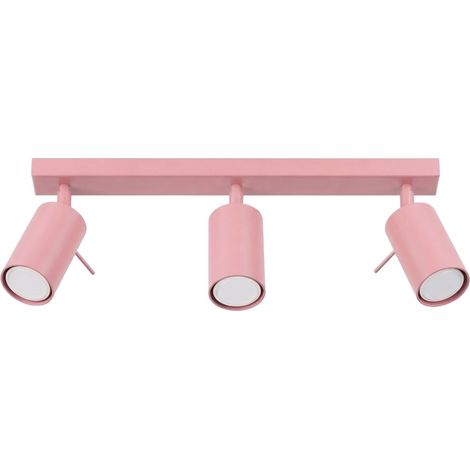 Sollux RING Barre de spots de plafond Ring rose 3x GU10 (1/5)