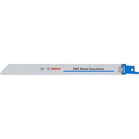 Lame de scie sabre PRO Metal Demolition S1125VF, 1,25 x 19 x 225 mm, lot de 25 pièces