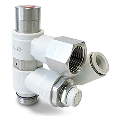 Commande de vitesse SMC AS, UNI 1/4 mâle ( Prix pour 1 )