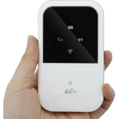 TRADE SHOP - Router Mobile 4g Lte Wi-fi Hotspot Modem Banda Larga Portatile 802.11 Universale - (1/5)