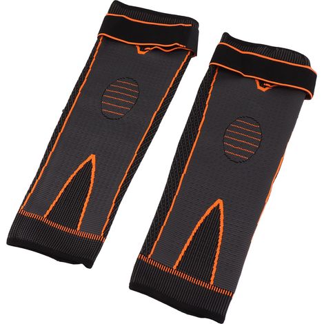 Manchon de compression chauffant pour genouillère, allongeant, antidérapant, compression apaisante, orthèse de genou en absinthe (1/5)