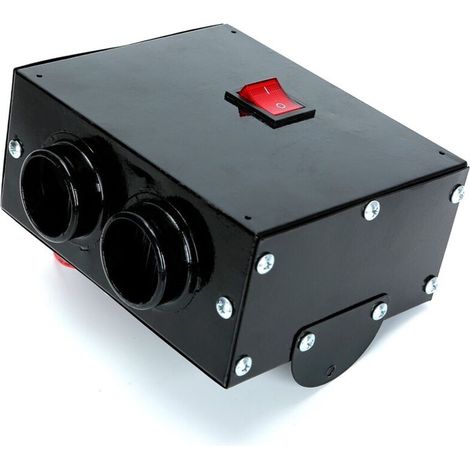 Kit de chauffage de voiture dégivrage de ventilateur de chauffage rapide haute puissance dégivreur pour pare-brise d'automobile dégivreur de pare-brise d'hiver 12 V 400-600W