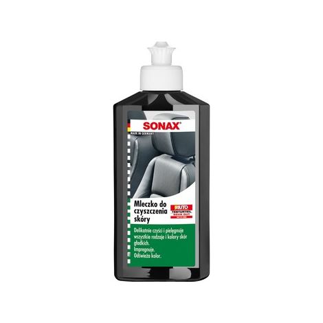 Leche limpiadora para cuero Sonax: cuidado y protección del cuero del coche y la moto