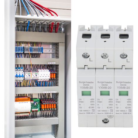 YXM8-20 20KA 3P 420V Überspannungsschutzmodul (1/5)