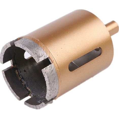 Diamantbohrer – 35 mm – Für Fliesen, Keramik, Granit, Marmor und Mauerwerk – Nass- und Trockenbohren – Rundschaft – 2 Stück (1/5)