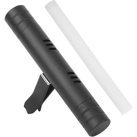 Diffuseur de parfum noir pour bouche d'aération voiture, bâton aromathérapie purifiant, élimine les odeurs, senteur fraîche, accessoire innovant (1/5)