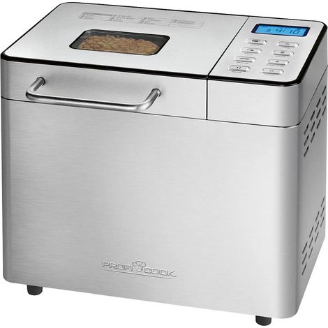 [NEUWERTIG] B-Ware Profi Cook Brotbackautomat Brotmaschine Edelstahl Zutatenspender Vollautomatisch