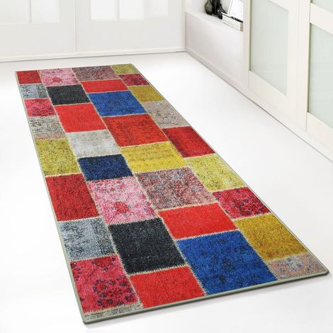 Tapis de couloir Monsano Multicolore, 80 x 50 cm (1/4)