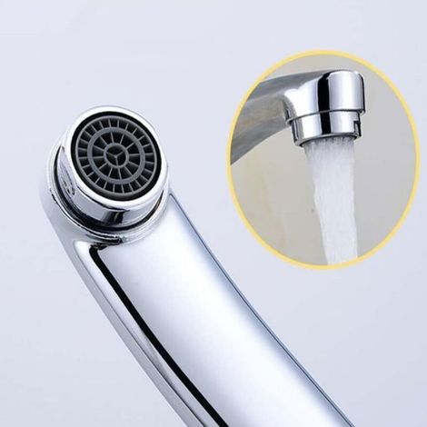Robinet Mural - Laiton - Eau Froide - Pour Évier Cuisine Extérieur Jardin - 30 Cm (1/4)