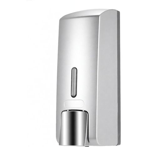 Dispensador de jabón manual de pared CHUANGDIAN de 300 ml, para champú, gel de ducha, baño e inodoro. (1/5)