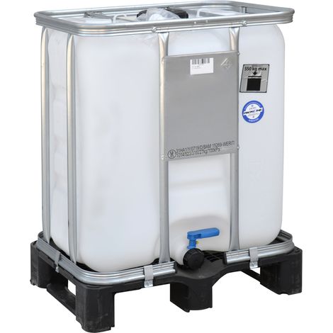 Contenedor IBC de 300 litros 60 x 80 x 104 cm