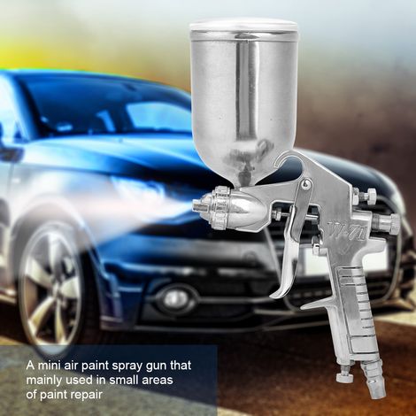 Pulvérisateur de peinture pneumatique à alimentation par gravité, buse de 1,5 mm, volume de 400 ml (1/5)