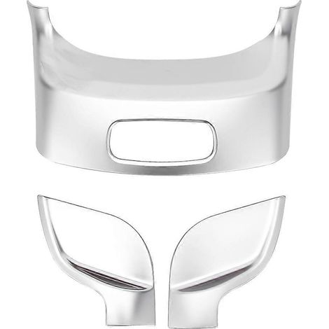 Ensemble de 3 caches décoratifs pour interrupteurs d'accoudoir compatibles avec Mercedes Benz W247 X247 2019+ (chromés) (1/4)