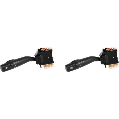 Dos interruptores de atenuación de faros y luces intermitentes (84140-06010/84140-26140) son compatibles con los modelos Camry, Prius, RAV4, 4Runner, Celica y Avalon fabricados entre 1995 y 2004.
