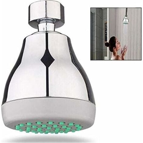Solar shower head, suitable for pool showers and camping showers, water-saving, easy to clean and install, YMYNY (1/4)