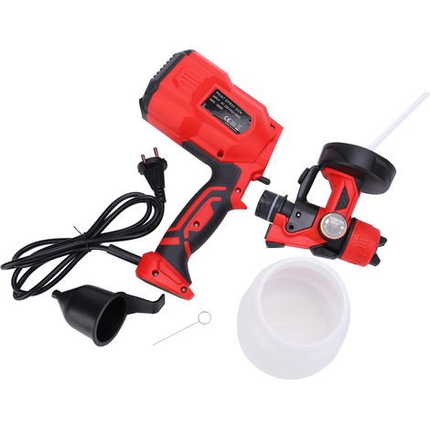 Pistolet électrique de pulvérisation 550W pour peinture, voiture, meubles, murs et clôtures, prise UE 220-240V (1/5)