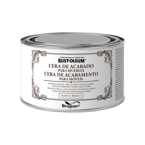 Cire pour meubles blanche au fini crayeux Rust-Oleum 0,4 L BRUGUER (1/5)