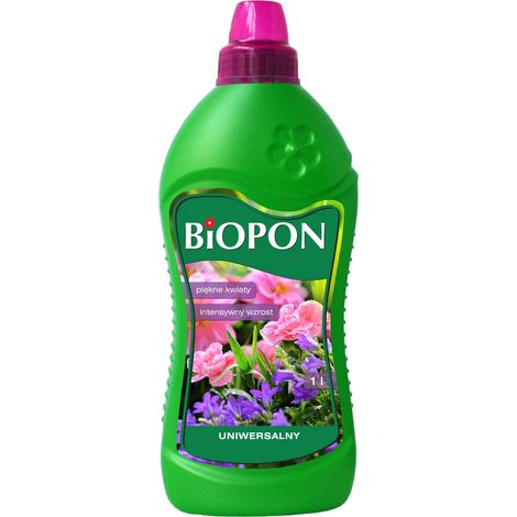 BROS Biopon 1L - Fertilizzante universale per piante da appartamento e da balcone