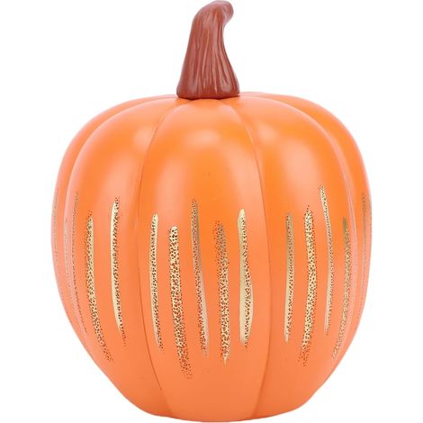 Battery-Operated Light-Up Pumpkin, Festive Decoration (1/5)