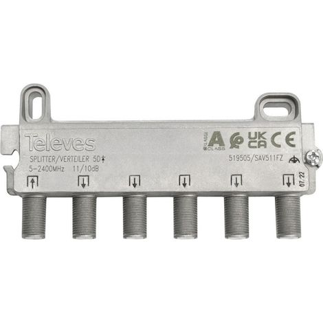 Distributore serie F terrestre e satellitare 5D 11/10dB (1/5)