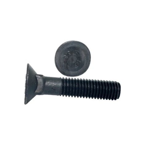 Boulons de charrue M12x45 classe 8.8 DIN 608 partie 2 pièces. (1/5)