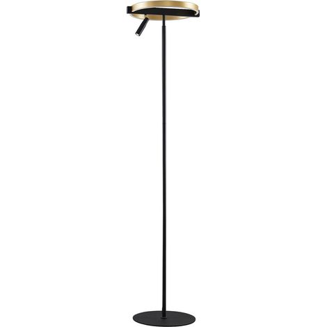 [NEUWERTIG] B-Ware Lucande Matwei Led Stehlampe Stehleuchte Wohnzimmerlampe Lampe 23 Watt Messing