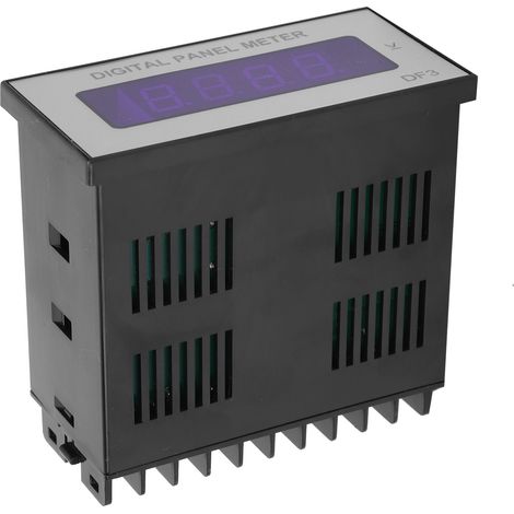BERM Digital-Einbaumessgerät mit 3 1/2-stelliger Digitalanzeige zur Strom- und Spannungsmessung DF3 DC200V (1/5)